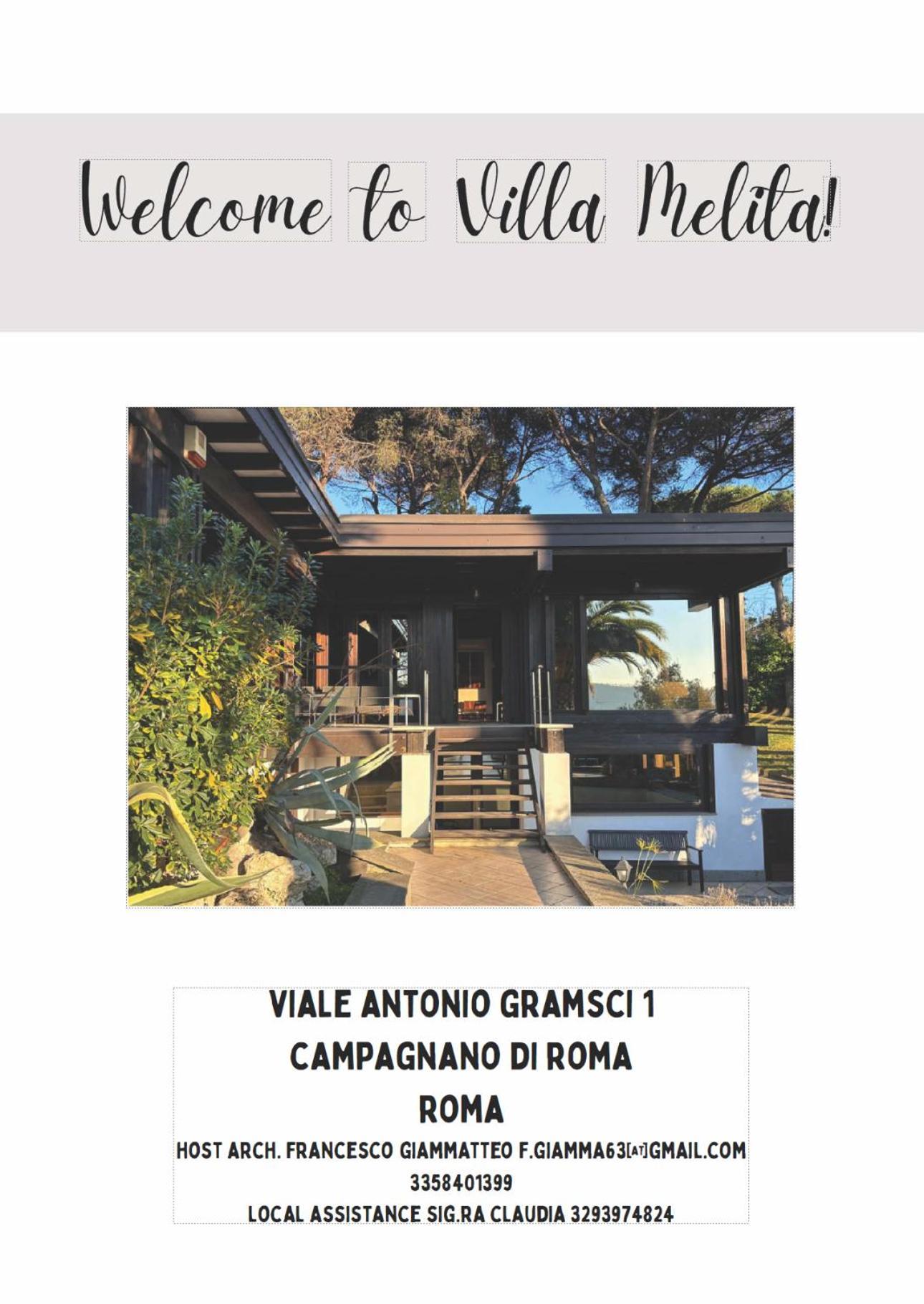 Villa Melita Gia Villa Marzia Campagnano Di Roma Ngoại thất bức ảnh